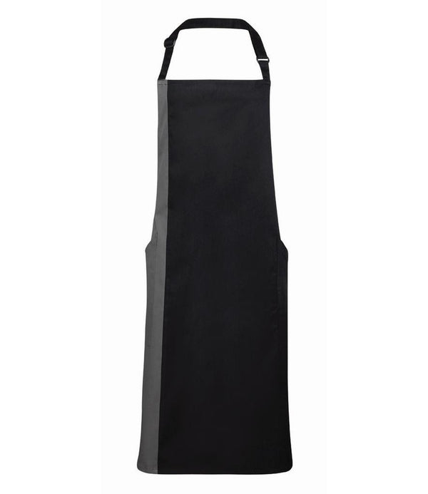 Premier Contrast Bib Apron