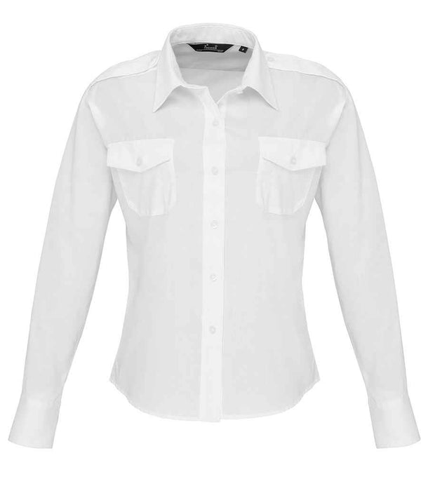 Ladies Long Sleeve Pilot Shirt