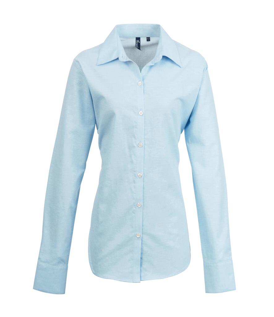 Ladies Signature Long Sleeve Oxford Shirt