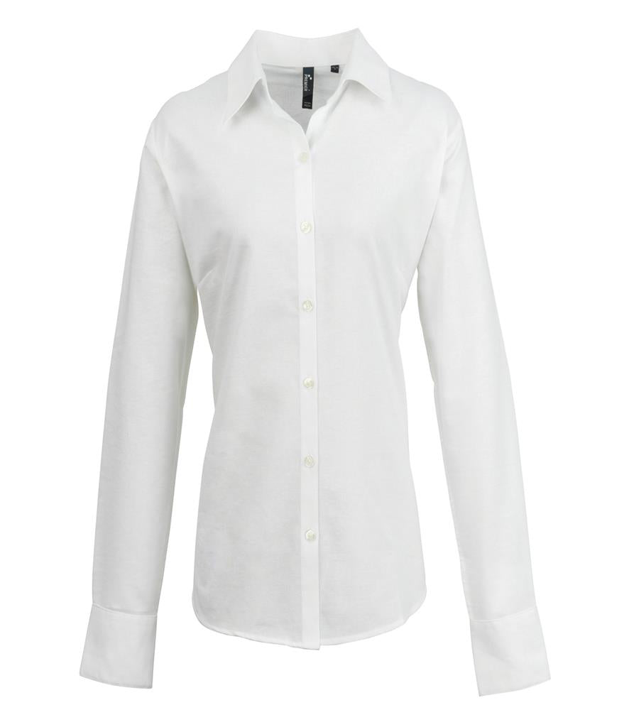Ladies Signature Long Sleeve Oxford Shirt