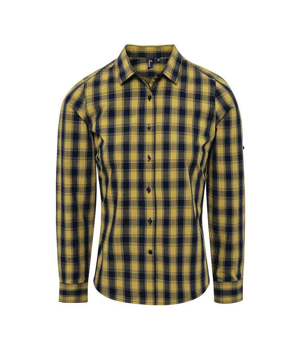 Ladies Mulligan Check Long Sleeve Shirt