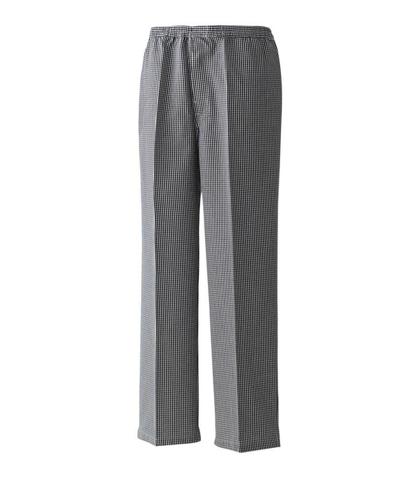 Pull On Chef's Check Trousers
