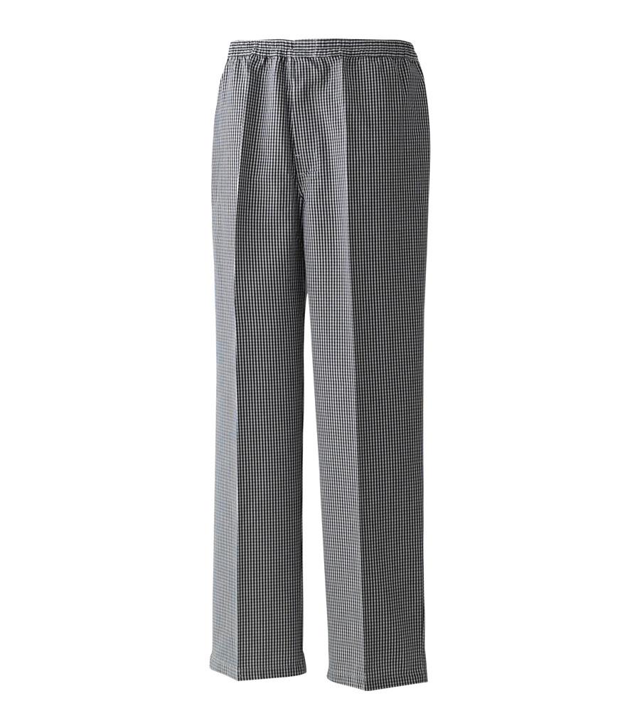 Pull On Chef's Check Trousers