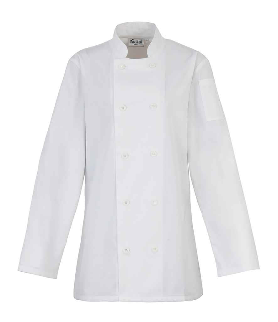 Ladies Long Sleeve Chef's Jacket