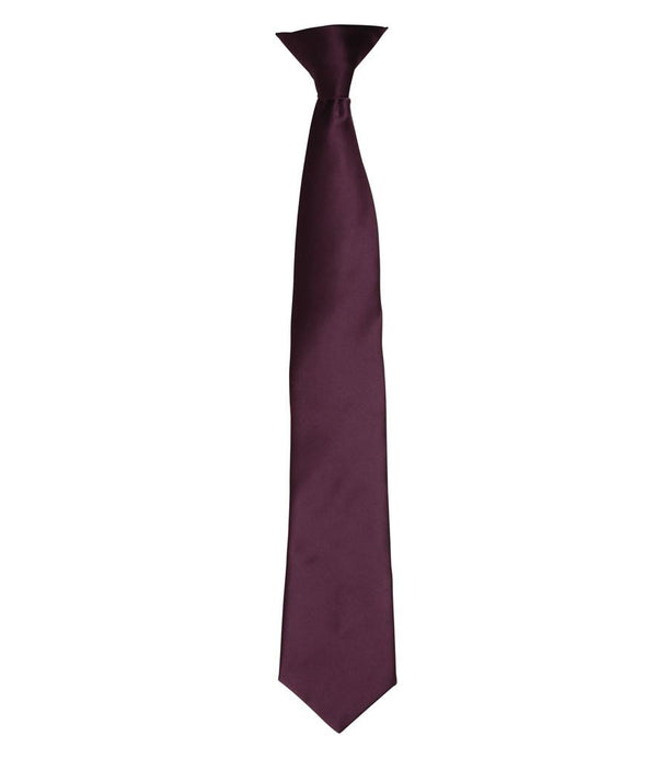 'Colours' Satin Clip Tie