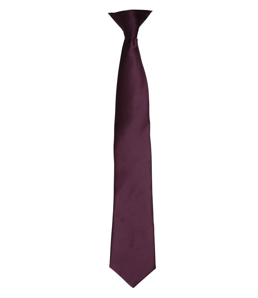 'Colours' Satin Clip Tie