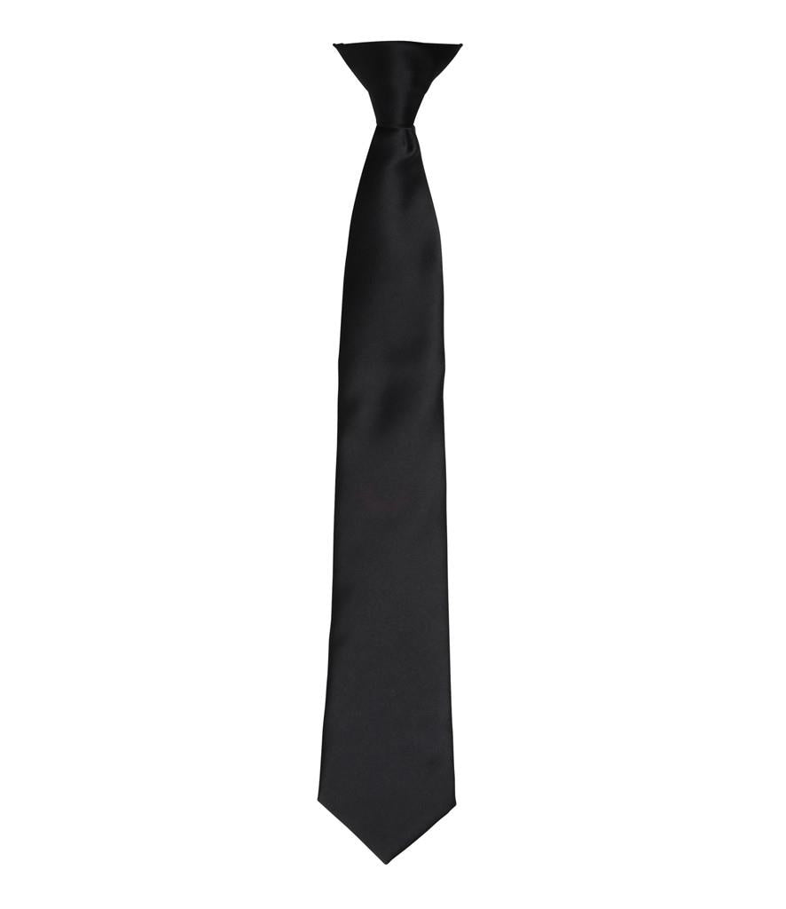 'Colours' Satin Clip Tie