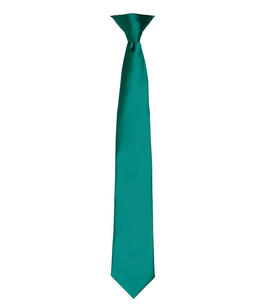 'Colours' Satin Clip Tie