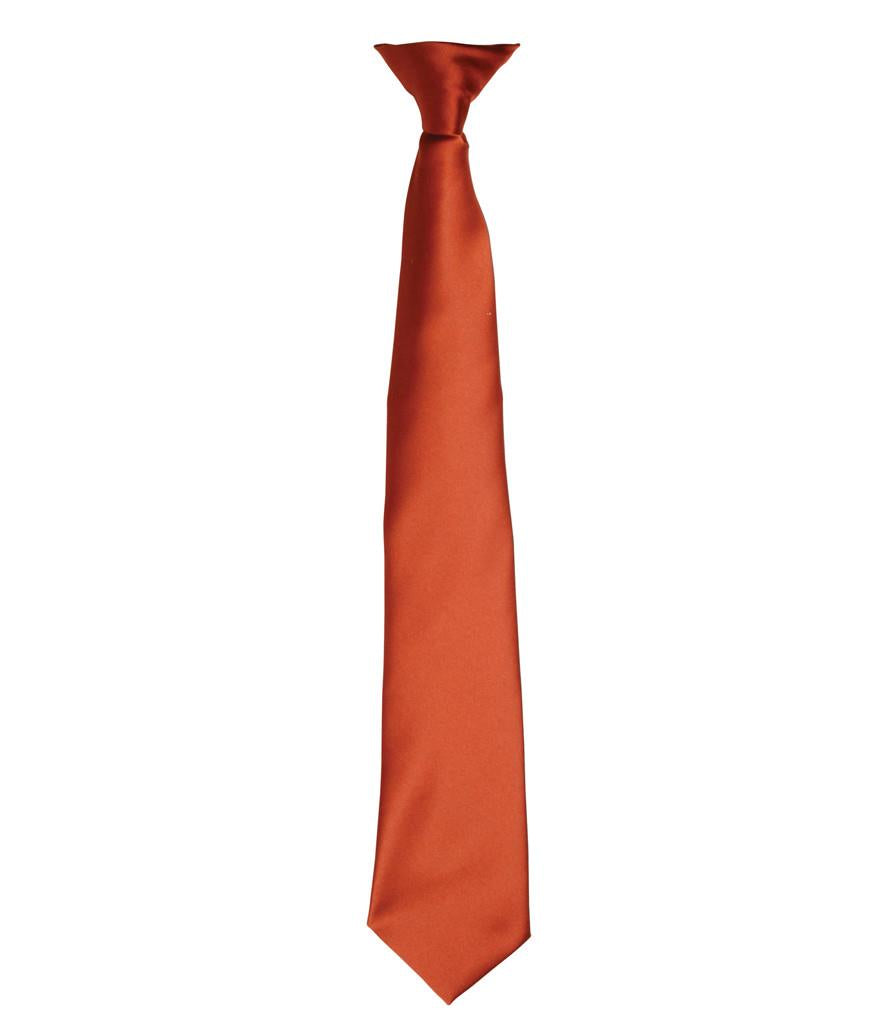 'Colours' Satin Clip Tie