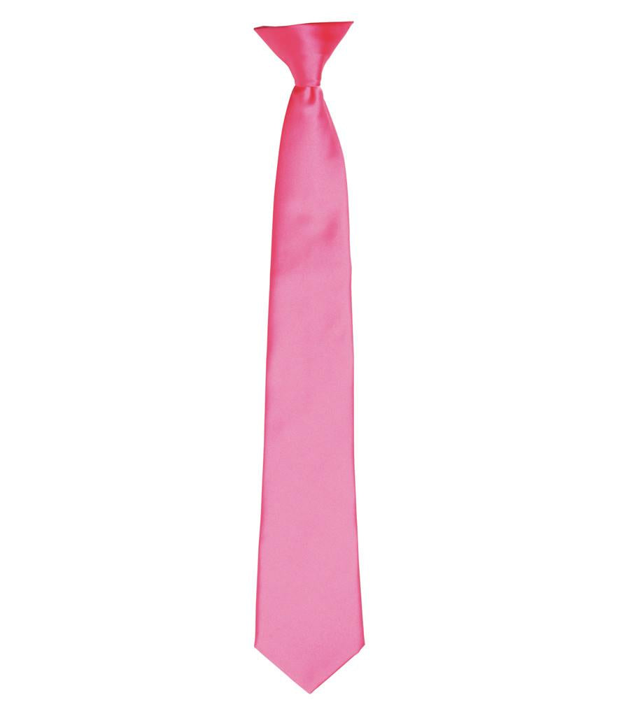 'Colours' Satin Clip Tie