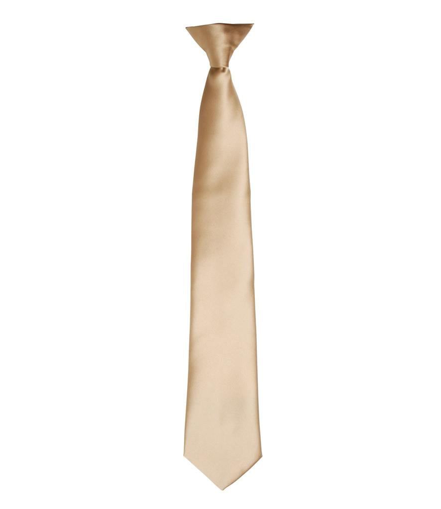 'Colours' Satin Clip Tie