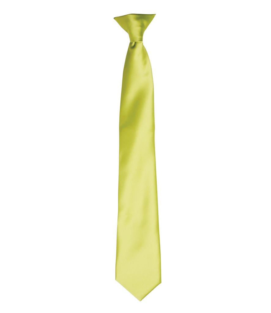 'Colours' Satin Clip Tie