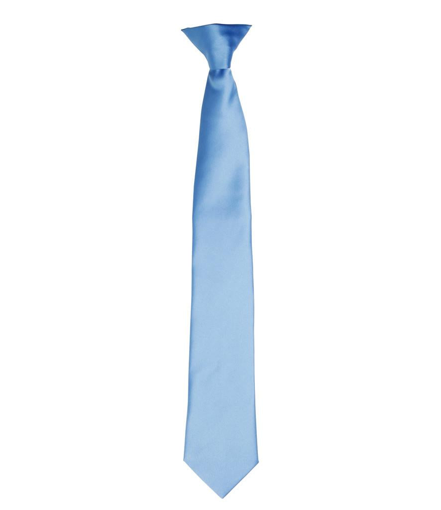 'Colours' Satin Clip Tie