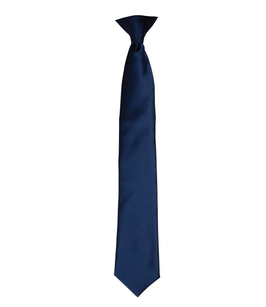 'Colours' Satin Clip Tie
