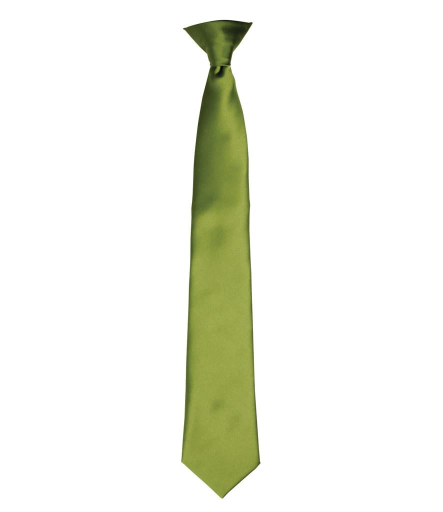 'Colours' Satin Clip Tie