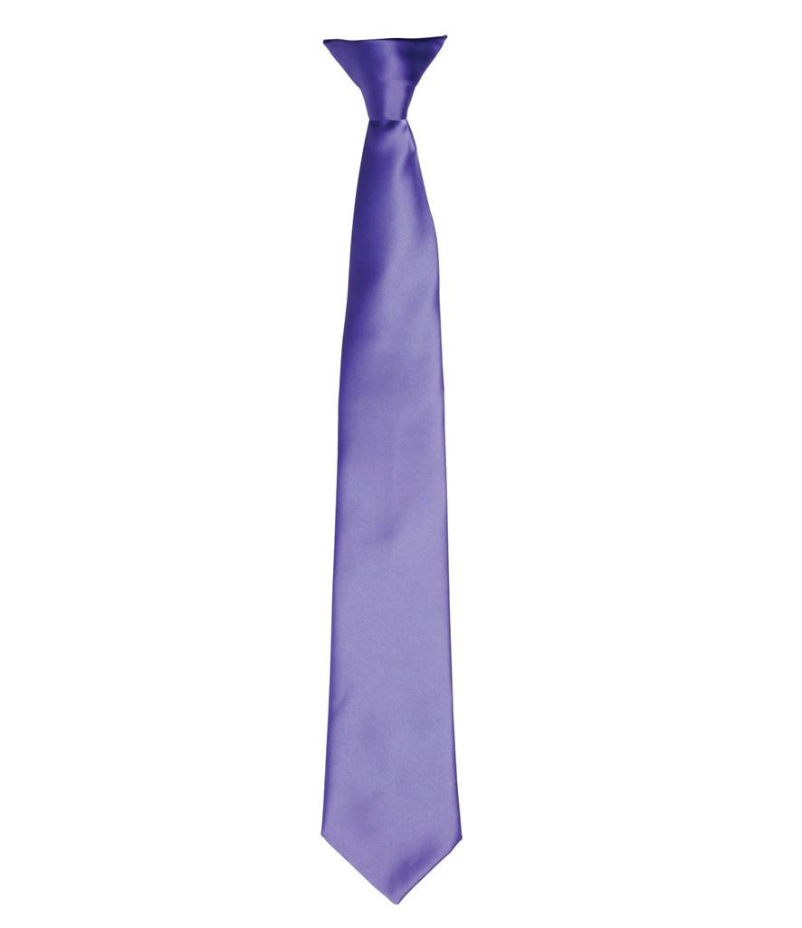 'Colours' Satin Clip Tie