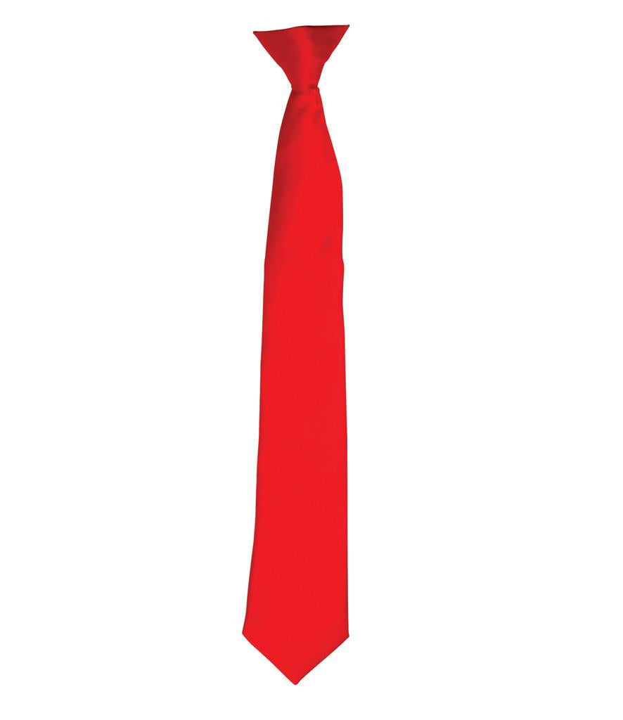 'Colours' Satin Clip Tie