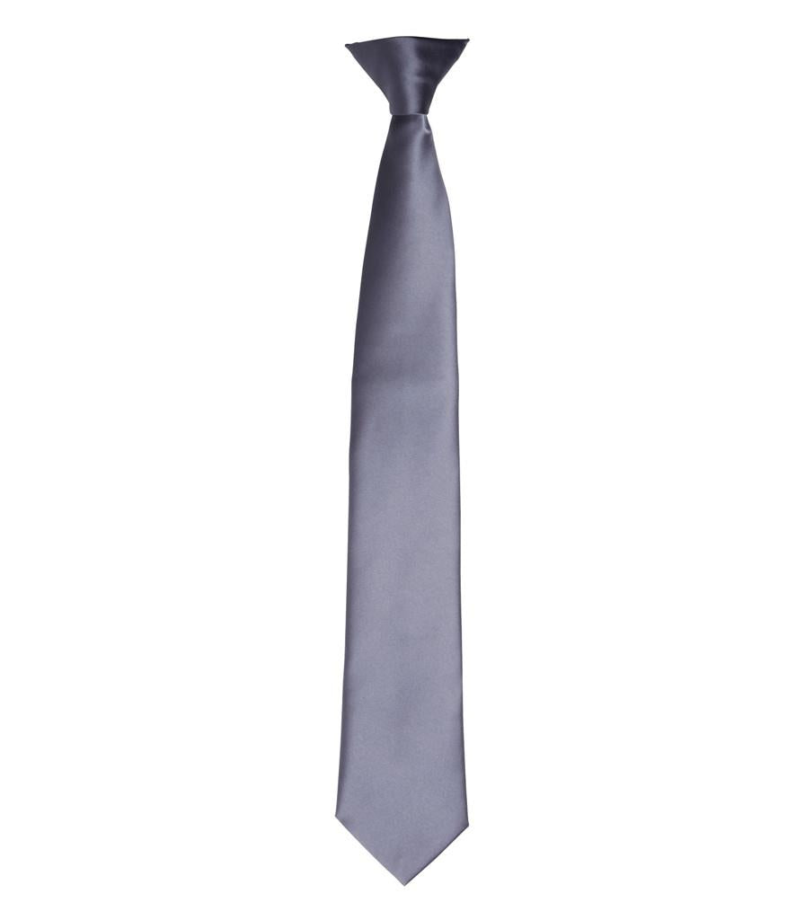'Colours' Satin Clip Tie