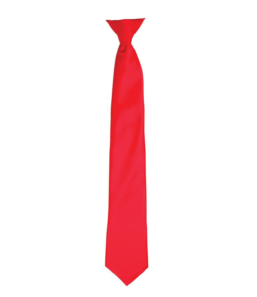'Colours' Satin Clip Tie