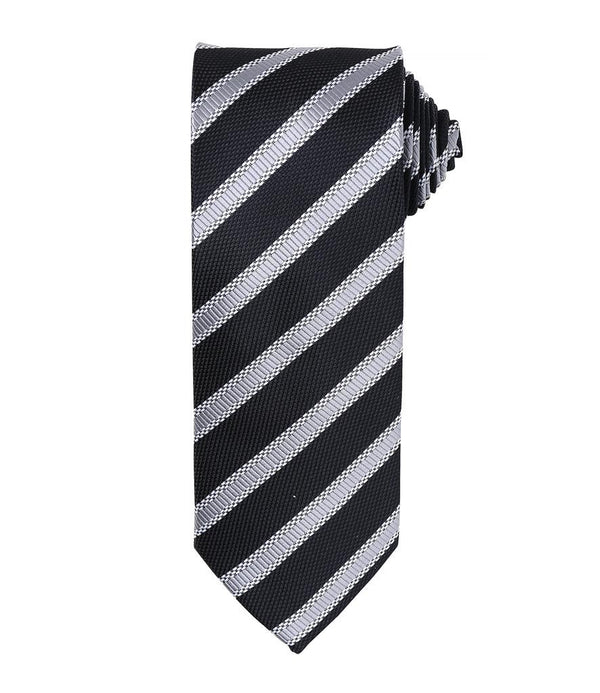 Waffle Stripe Tie