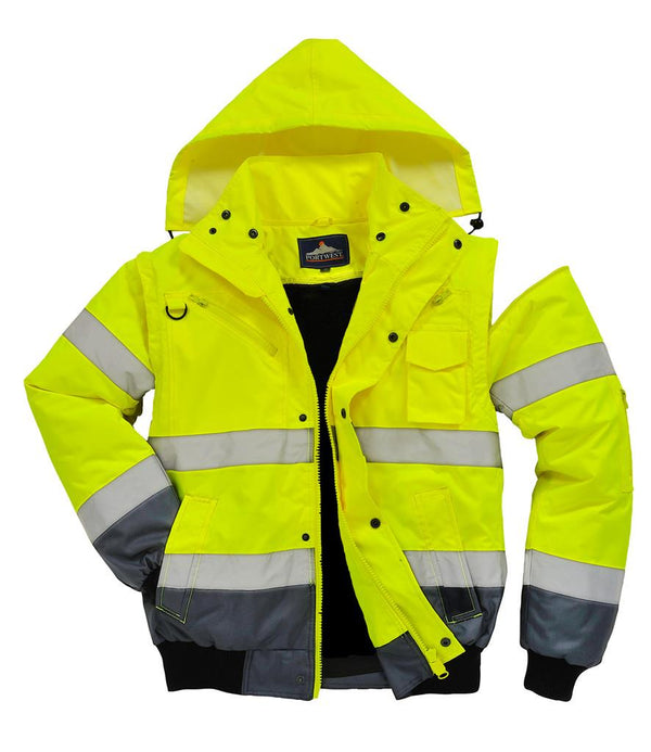 3-in-1 Hi-Vis Bomber Jacket