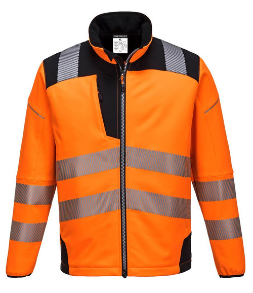 Pw3 Hi-Vis Soft Shell Jacket