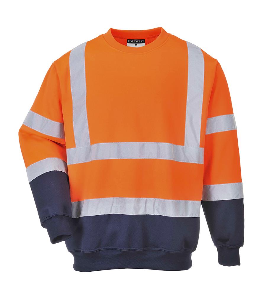 Hi-Vis Two Tone Sweatshirt