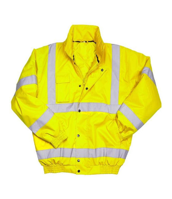 Warrior Hi-Vis Bomber Jacket